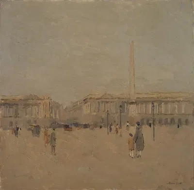 Place de la Concorde no. II by Frank Edwin Scott — digital art print download