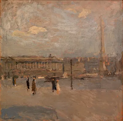 Place de la Concorde no. IV-A by Frank Edwin Scott — digital art print download