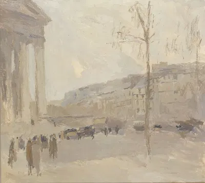 Place de la Madeleine no. I by Frank Edwin Scott — digital art print download