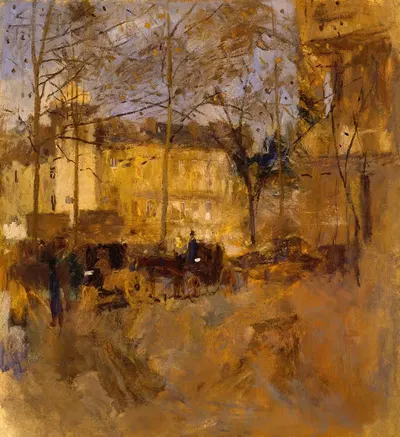 St. Germain des Pres no. III by Frank Edwin Scott — digital art print download