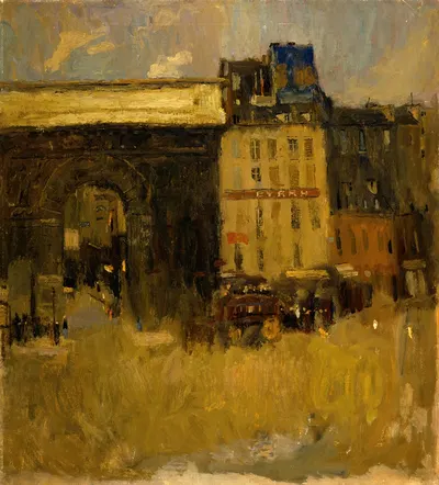 Vieilles Maisons (Paris). by Frank Edwin Scott — digital art print download
