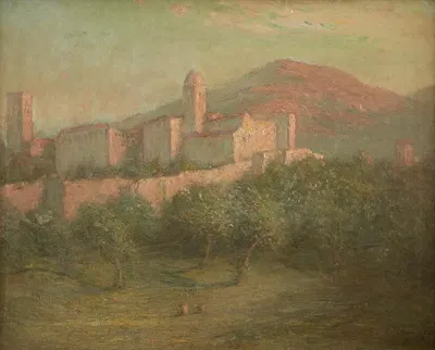 Alhambra, Granada, Spain by John Ferguson Weir — digital art print download