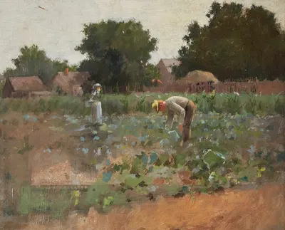Капустное поле by Поль Корнуайе, 1894 — digital art print download