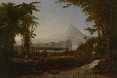 Сад Эдема by Роберт С. Дункансон, 1852 — digital art print download
