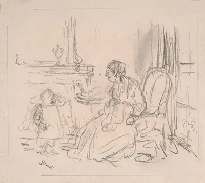 Why, what's the matter with Tommy by John Leech, 1852 — digital art print download