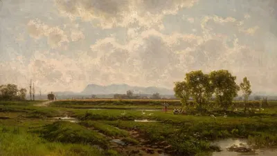 Пейзаж из Южного Тироля by Александр Свешевский, 1883 — digital art print download