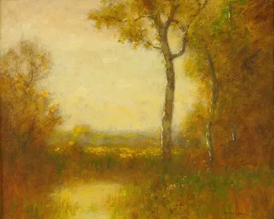 Autumn, Brandywine Valley, Pennsylvania by Bruce Crane — digital art print download