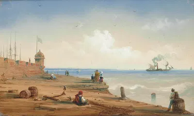 Прощальное слово by Карло Боссоли, 1845 — digital art print download