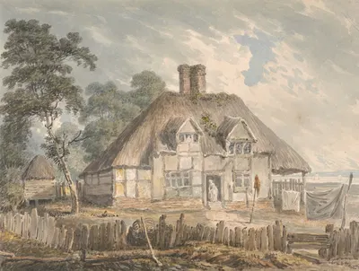 A Cottage near Southampton by Edward Dayes — digital art print download