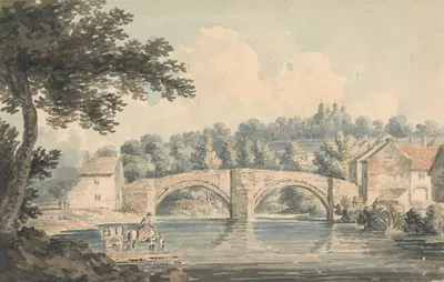 Appleby, Westmoreland by Edward Dayes, 1789 — digital art print download