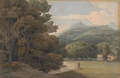 Near Ambleside by Francis Towne, 1786 — digital art print download