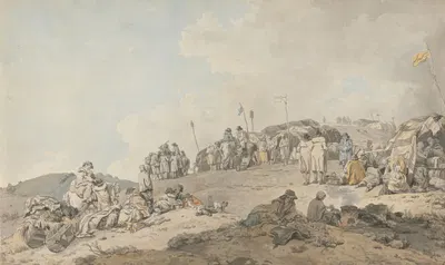 Donnybrook Fair by Francis Wheatley, 1782 — digital art print download