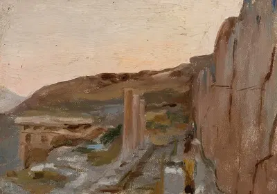 Дельфы. Из путешествия в Грецию by Ян Чянглиньский, 1905 — digital art print download