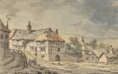 At Steyning, Sussex by John Inigo Richards, 1795 — digital art print download