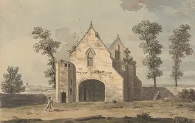Maxstoke Priory, Warwickshire by John Inigo Richards — digital art print download