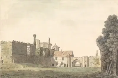Thornbury Castle, Gloucestershire by John Inigo Richards — digital art print download