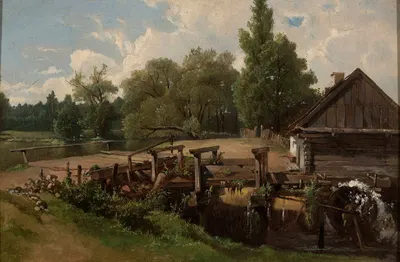 Mill by Józef Brodowski — digital art print download