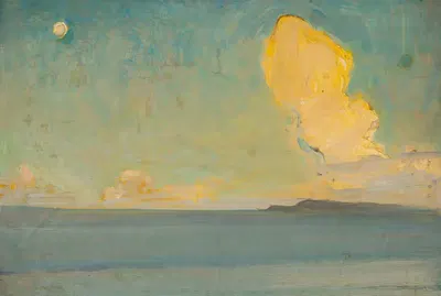 Море, эскиз by Конрад Кшижановский, 1908 — digital art print download