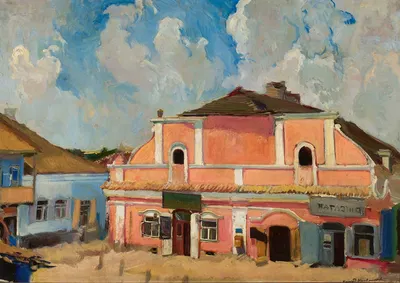 Вид на Берестечко by Конрад Кшижановский, 1914 — digital art print download