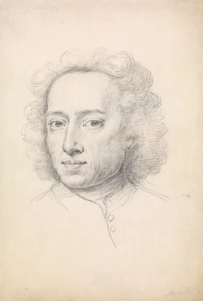 Alexander Pope by Jonathan Richardson the Elder — digital art print download