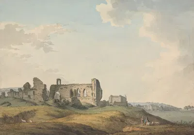 Хаверфордвест, Пембрукшир by Самуэль Иероним Гримм, 1791 — digital art print download