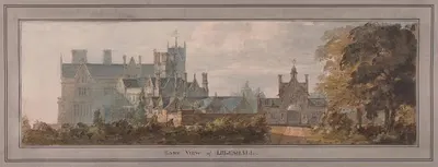 Лиллишолл, Шропшир; Восточный вид by Сэр Джеффри Уайатвилл, 1826 — digital art print download