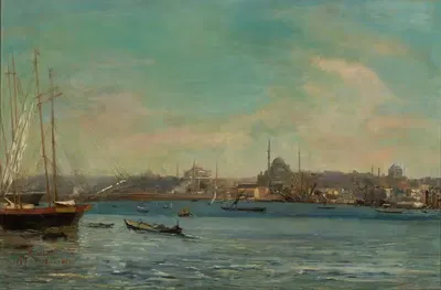 Панорама Стамбула by Станислав Хлебовский — digital art print download