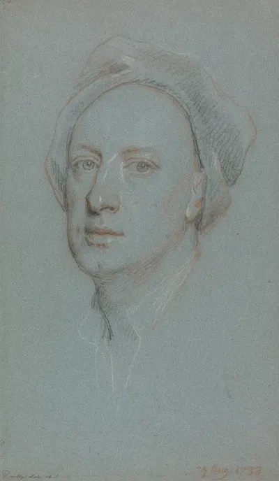 Portrait of Jonathan Richardson the Younger by Jonathan Richardson the Elder, 1733 — digital art print download