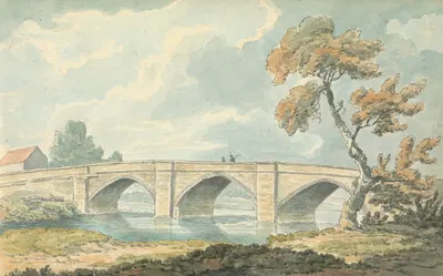 Catterick Bridge by Thomas Bradshaw — digital art print download