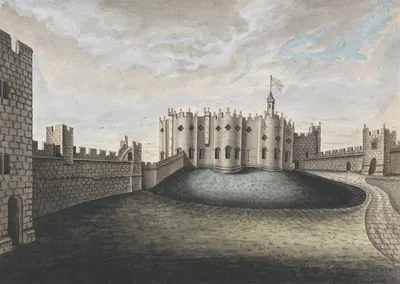 Alnwick Keep by William Beilby — digital art print download