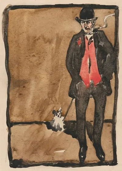 Self Portrait by Joseph Crawhall — digital art print download