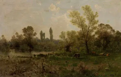 Пейзаж by Зигмунт Сидорович, 1874 — digital art print download