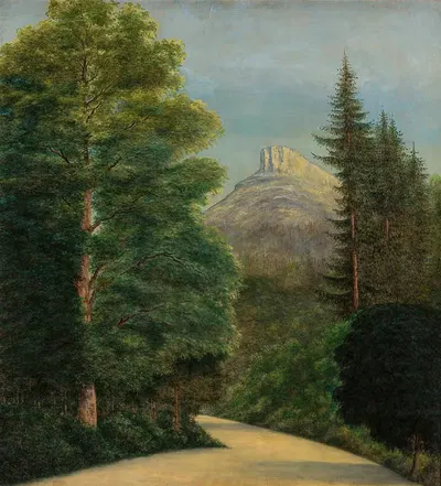 Парк в Анзее by Циприан Лахницкий, 1897 — digital art print download