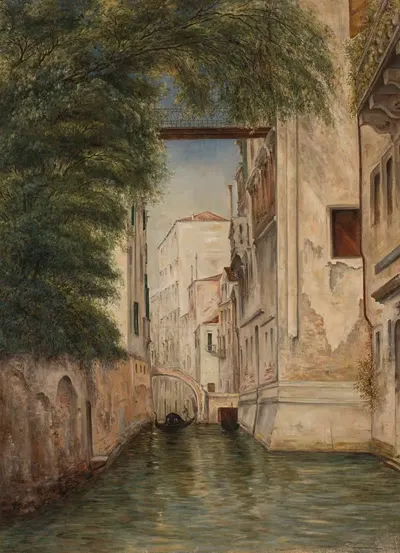 Venice by Cyprian Lachnicki, 1870 — digital art print download