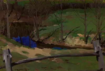 Исследование пейзажа в Богданове by Фердинанд Рушчиц, 1900 — digital art print download
