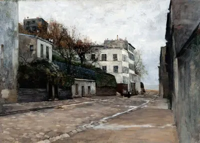 Улица Габриэль, Париж by Хьюго Биргер, 1879 — digital art print download