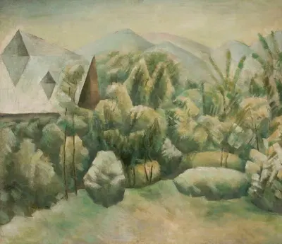 Сад в Закопане by Яцек Мержейевский, 1915 — digital art print download