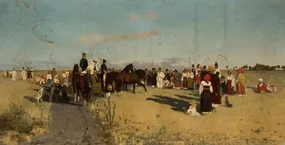 В поле by Ян Овидзкий — digital art print download
