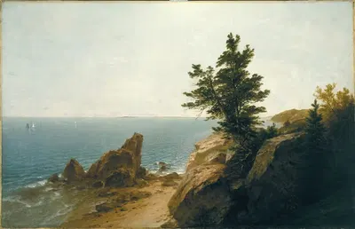 Coast Scene by John Frederick Kensett — digital art print download