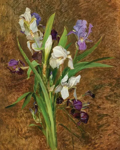 Irises by Рудольф Рибарц — digital art print download