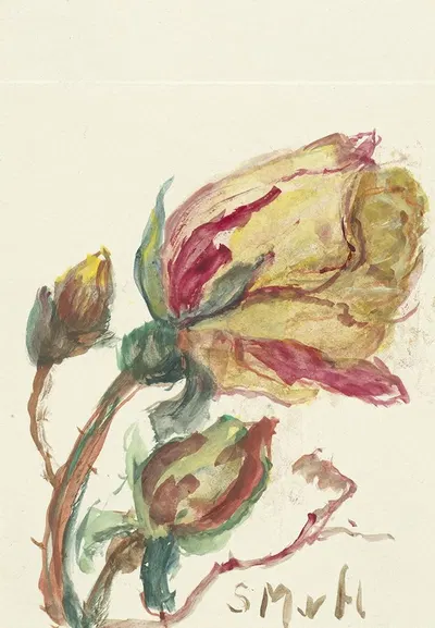 Roos by Сиентье Месдаг ван Хутен, 1844 - 1909 — digital art print download