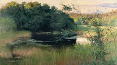 Summer Evening by Robert Thegerström, 1891 — digital art print download