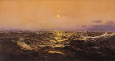 Неспокойное море by Уоррен Шеппард — digital art print download