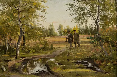 В березовом лесу by Владислав Я. Макавский — digital art print download