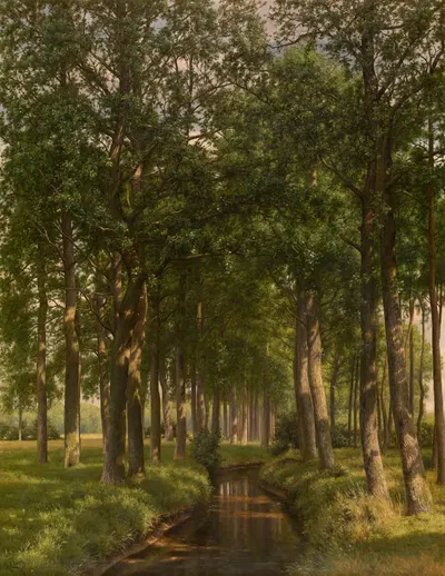Wood Bathing in Sunshine by Alfred Elsen — digital art print download