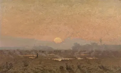 Вересковая пустошь by Альфонс Ассельбергс — digital art print download