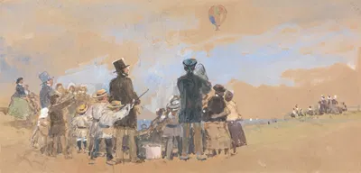 The Balloon by Майлс Биркет Фостер — digital art print download