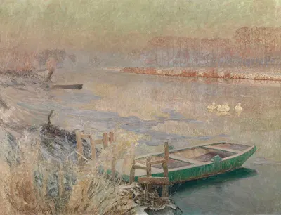 Зима by Эмиль Клаус, 1900 — digital art print download