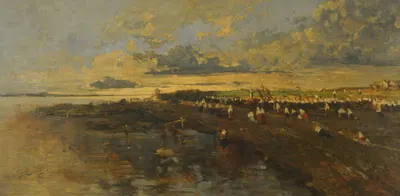 Верующие by Филиппо Каркано, 1888 — digital art print download