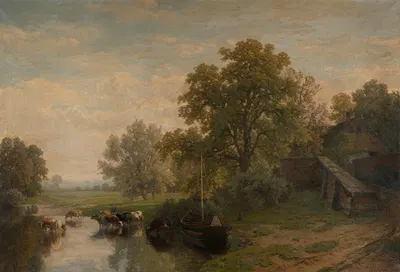 Пейзаж в Лимбурге by Франс Келхофф, 1886 — digital art print download